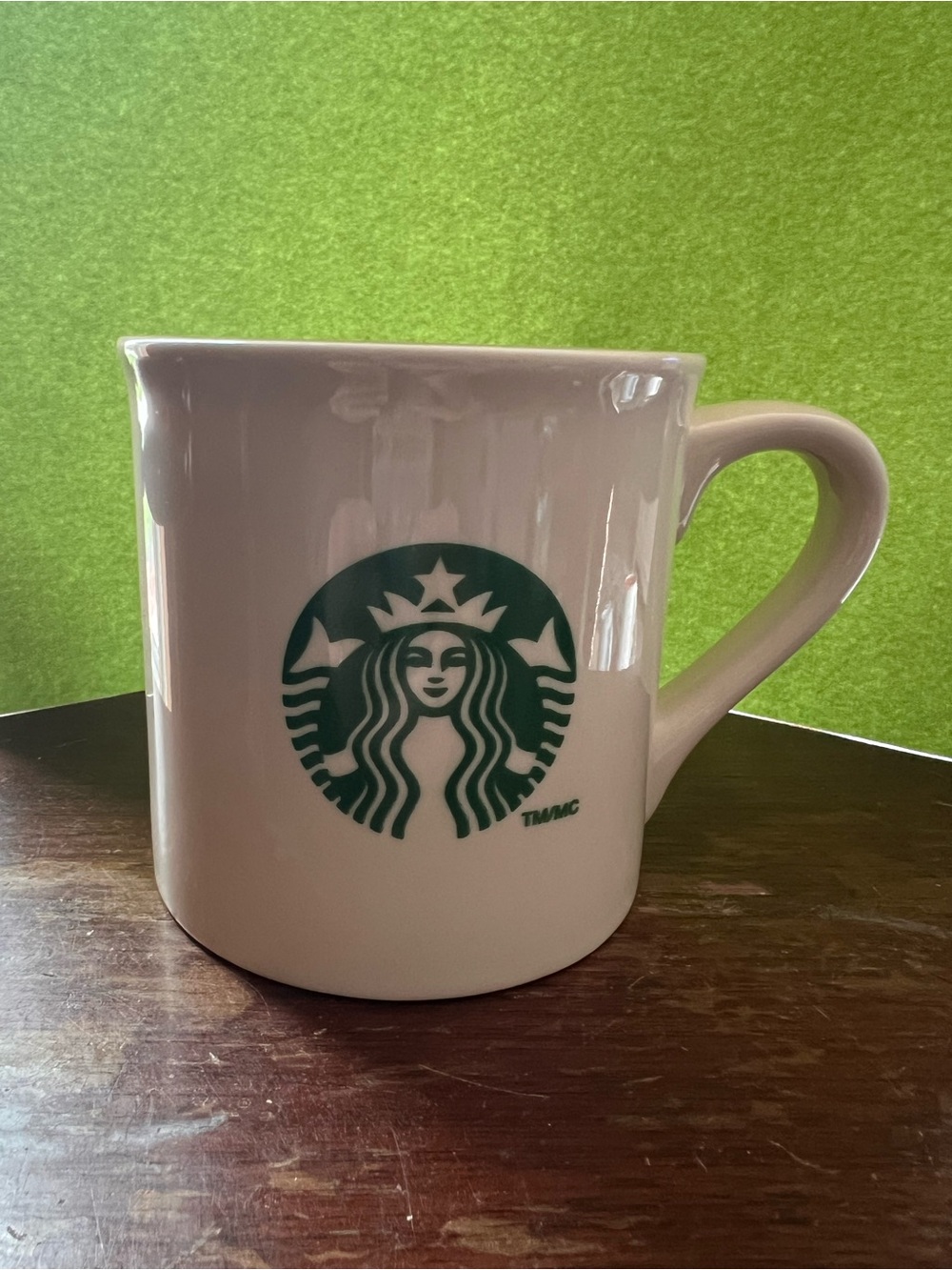 Starbucks White Coffee or Tea Mug with Green Siren Logo